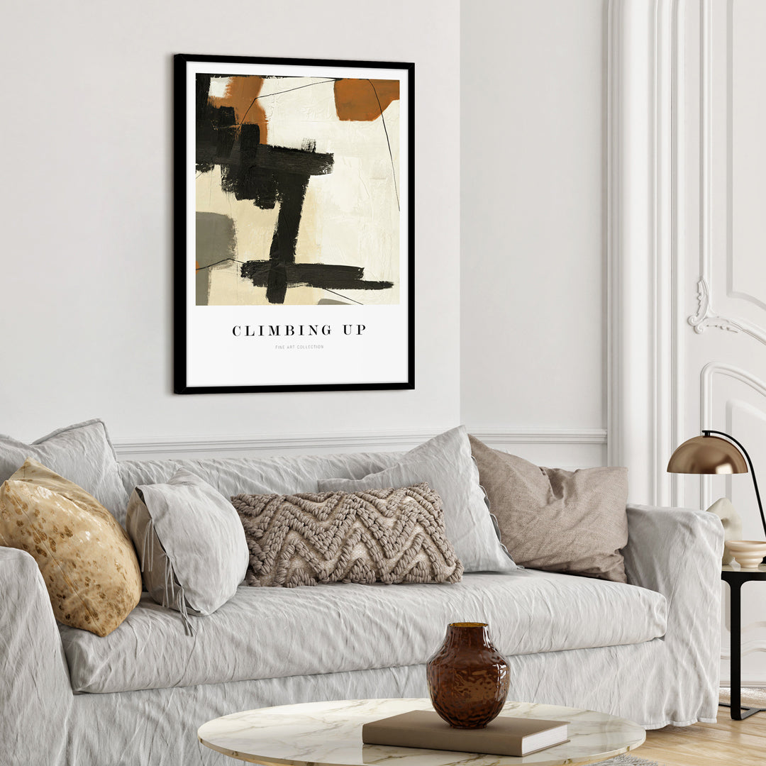 Climbing up | KUNSTTRYK Kunsttryk ART COPENHAGEN 50x70 Egeramme