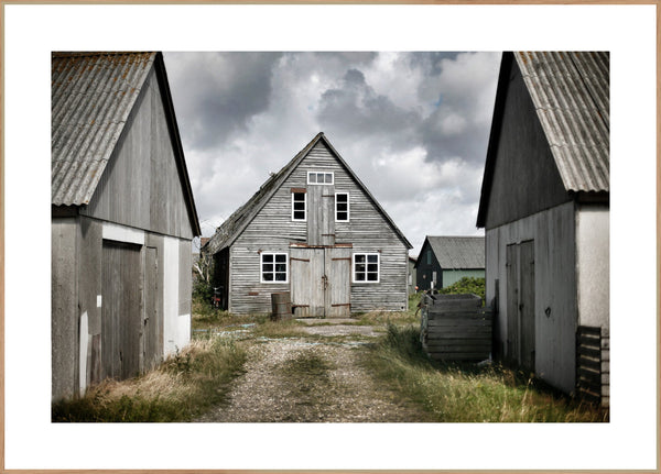 Cosy cabins | INDRAMMET BILLEDE Indrammet billede MF 30x40 Egeramme
