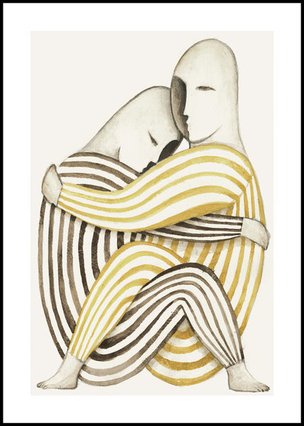 Forgiven | INDRAMMET BILLEDE Indrammet billede MF 30x40 Sort