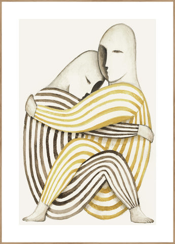 Forgiven | INDRAMMET BILLEDE Indrammet billede MF 30x40 Egeramme