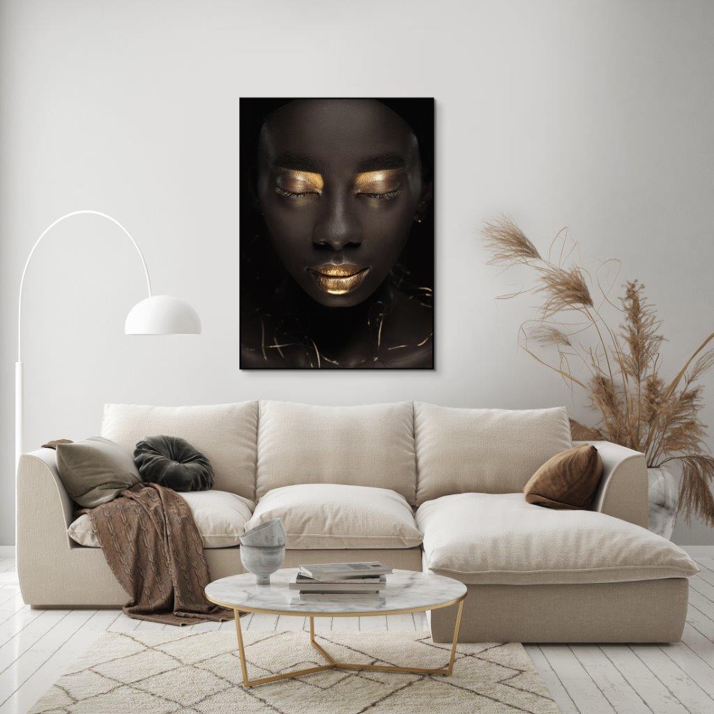 Heart of Gold | INDRAMMET BILLEDE Indrammet billede MF 30x40 Egeramme