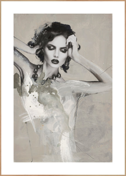 I do | INDRAMMET BILLEDE Indrammet billede MF 30x40 Egeramme