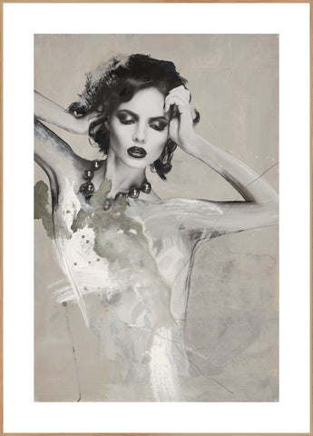 I do | INDRAMMET BILLEDE Indrammet billede MF 30x40 Egeramme