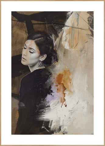 Instinct | INDRAMMET BILLEDE Indrammet billede MF 30x40 Egeramme