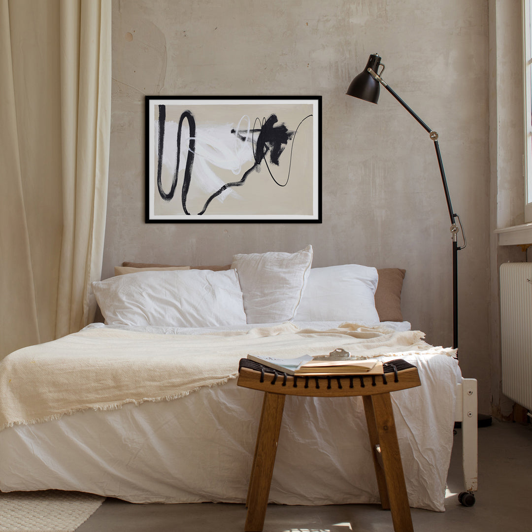 Less but better | KUNSTTRYK Kunsttryk ART COPENHAGEN 50x70 Egeramme