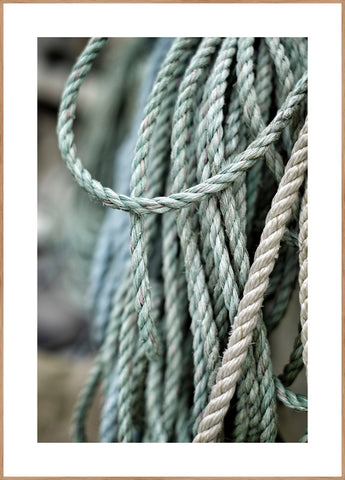 More rope | INDRAMMET BILLEDE Indrammet billede MF 30x40 Egeramme