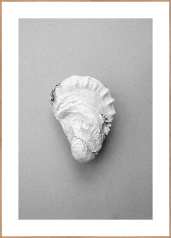 Oyster 2 | INDRAMMET BILLEDE Indrammet billede MF 30x40 Egeramme