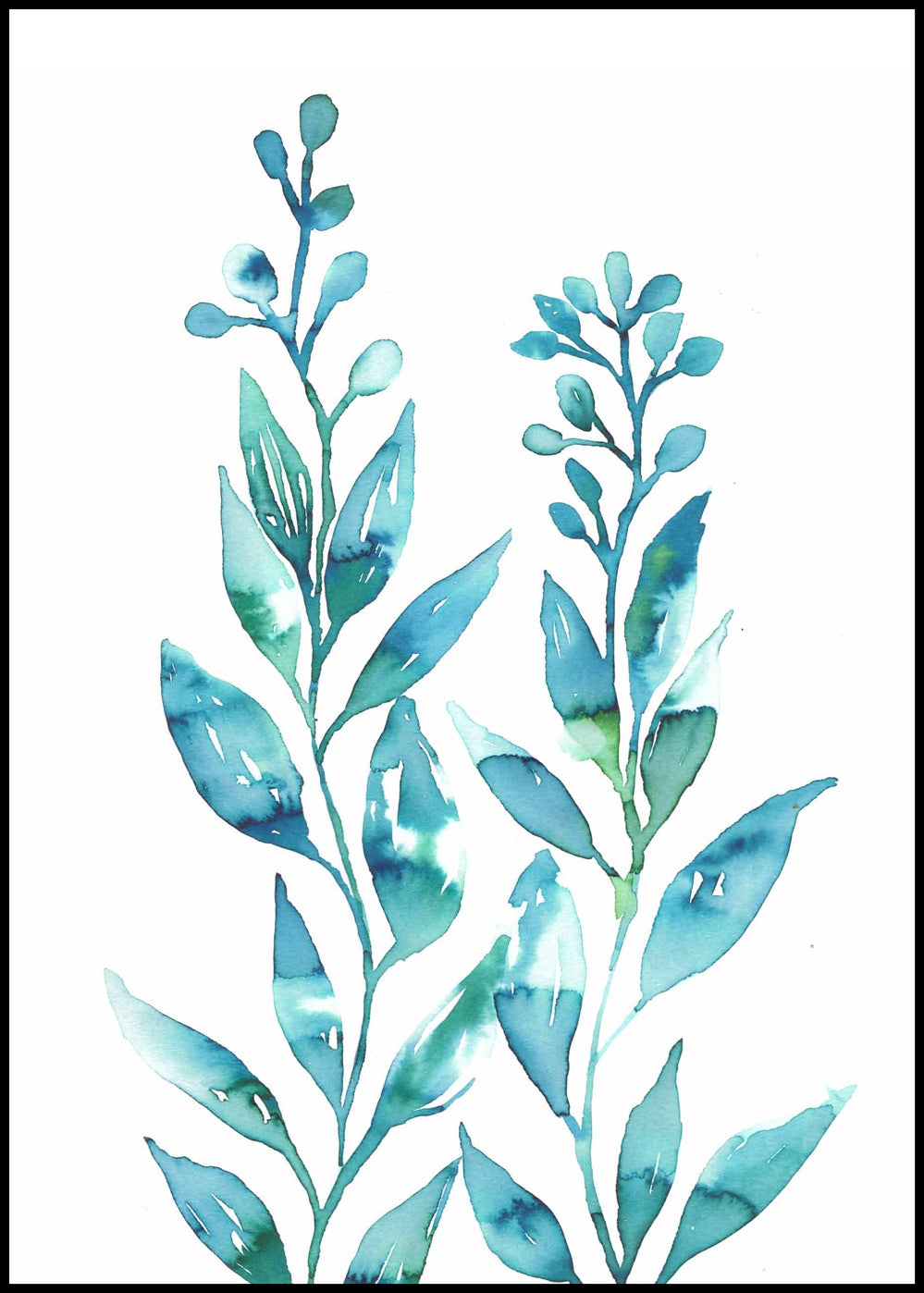 Water plants 2 | INDRAMMET BILLEDE Indrammet billede MF