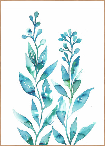 Water plants 2 | INDRAMMET BILLEDE Indrammet billede MF