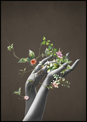 Flower passion | INDRAMMET BILLEDE Indrammet billede MF