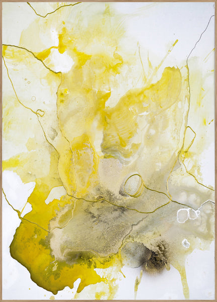 Yellow Line | INDRAMMET BILLEDE Indrammet billede MF