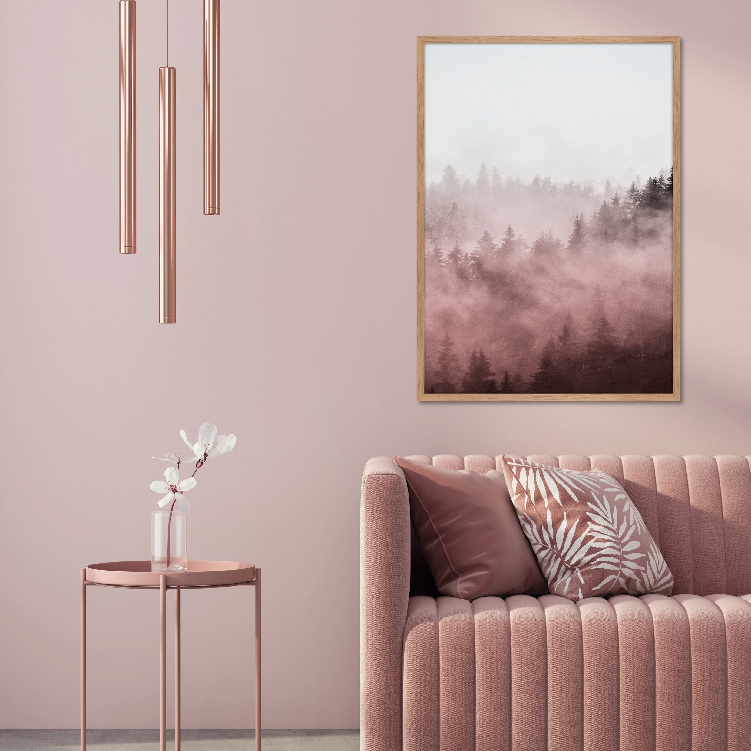 Foggy red | PLAKAT Plakat MF