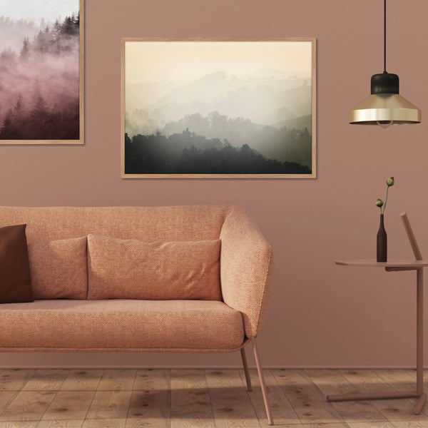Foggy yellow | PLAKAT Plakat MF