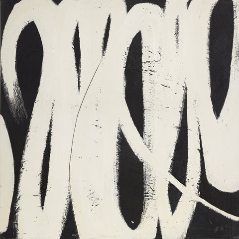 Spinning Around | DESIGN MALERI Design maleri ART COPENHAGEN 100x100 Uden Ramme 