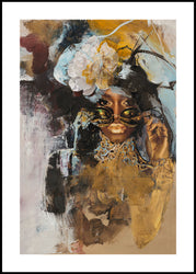Sunkissed | INDRAMMET BILLEDE Indrammet billede MF 30x40 Sort