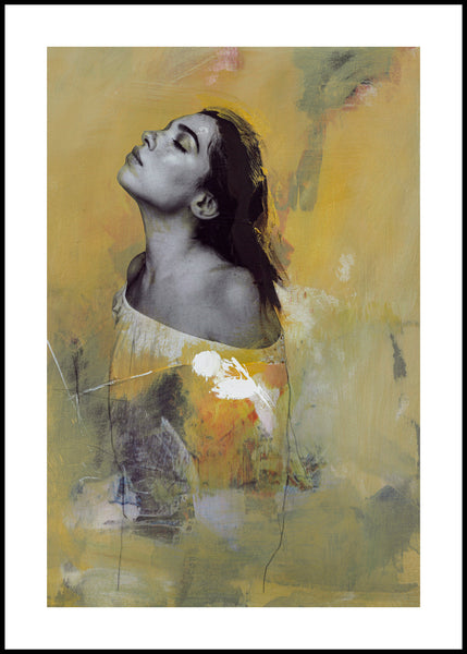 That feeling | INDRAMMET BILLEDE Indrammet billede MF 30x40 Sort