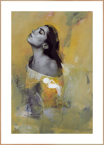 That feeling | INDRAMMET BILLEDE Indrammet billede MF 30x40 Egeramme