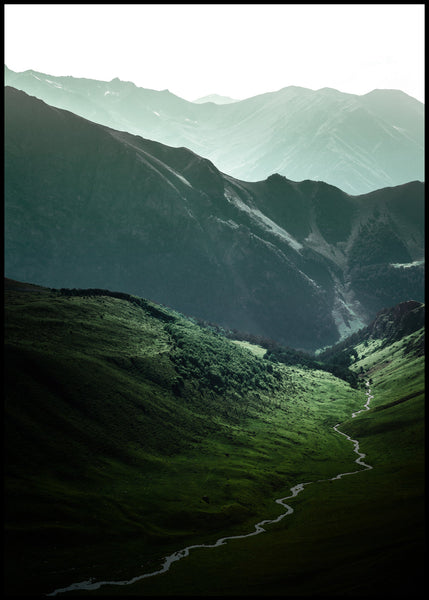 The Passage | INDRAMMET BILLEDE Indrammet billede MF 30x40 Sort