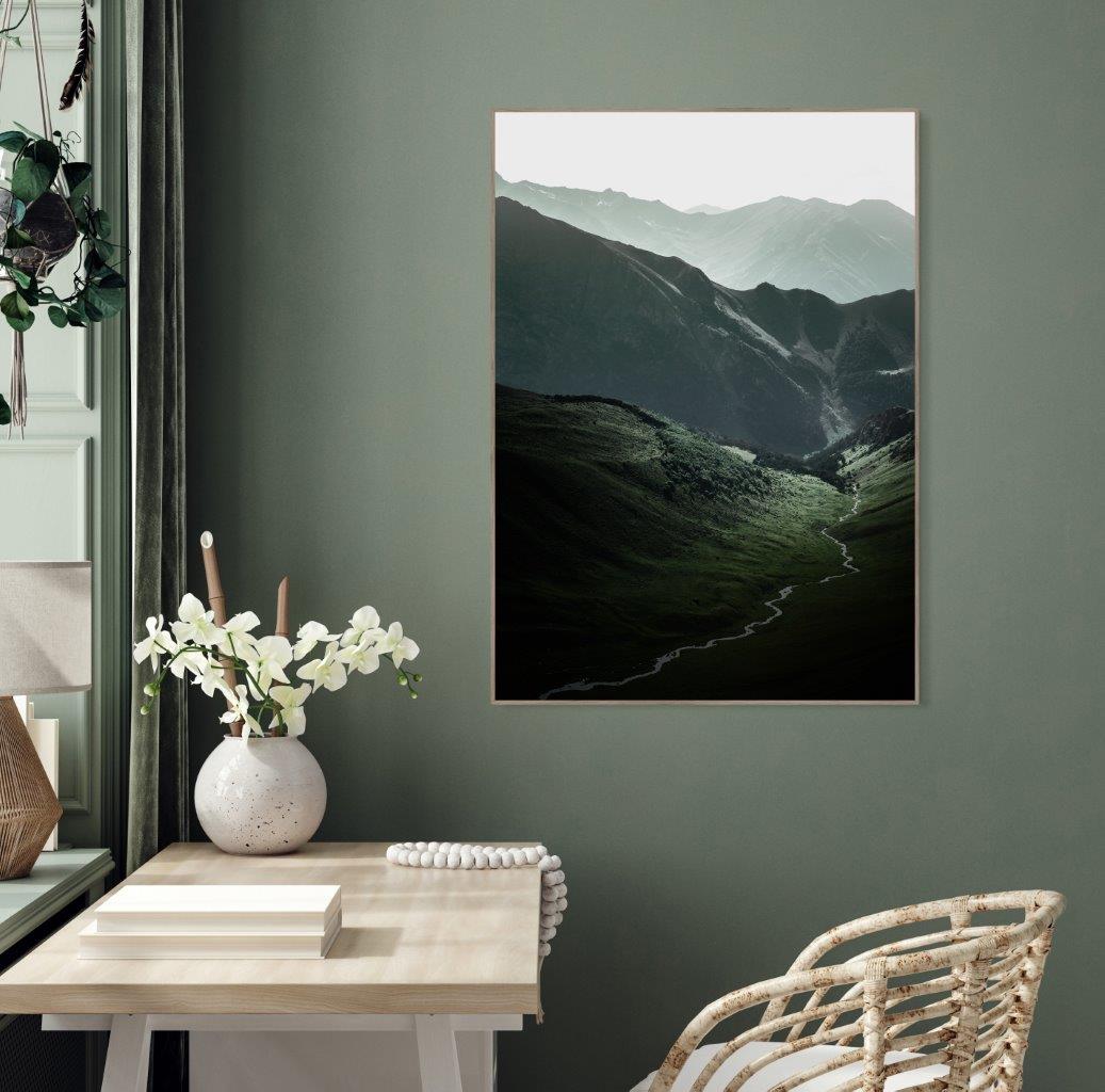 The Passage | INDRAMMET BILLEDE Indrammet billede MF 30x40 Egeramme