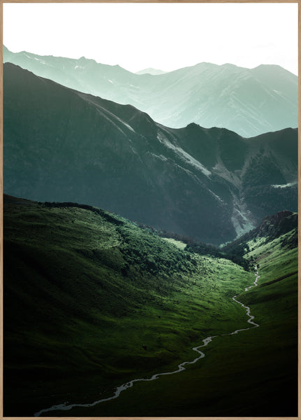 The Passage | INDRAMMET BILLEDE Indrammet billede MF 30x40 Egeramme