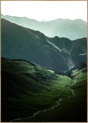 The Passage | INDRAMMET BILLEDE Indrammet billede MF 30x40 Egeramme