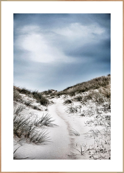 The path | INDRAMMET BILLEDE Indrammet billede MF 30x40 Egeramme