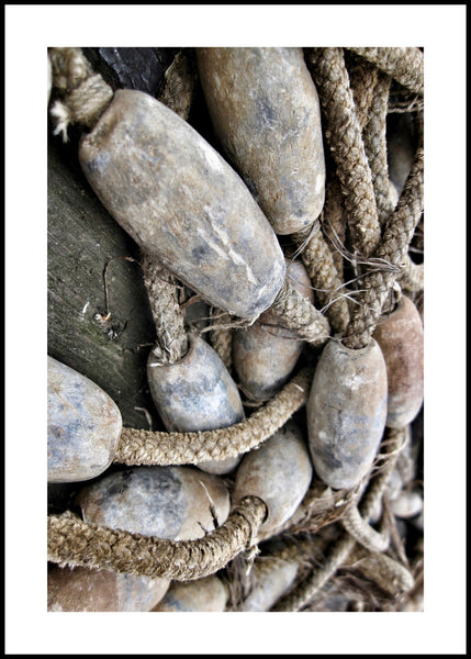 Waste | INDRAMMET BILLEDE Indrammet billede MF 30x40 Sort