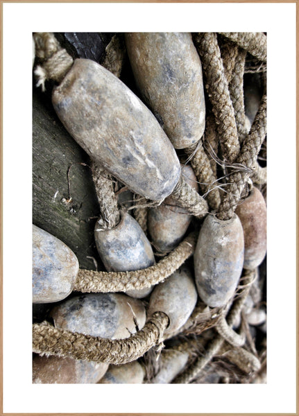 Waste | INDRAMMET BILLEDE Indrammet billede MF 30x40 Egeramme